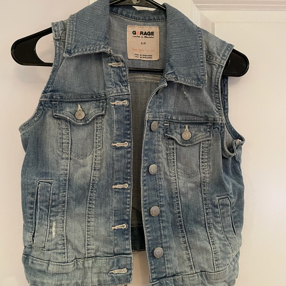 Garage Denim Vest